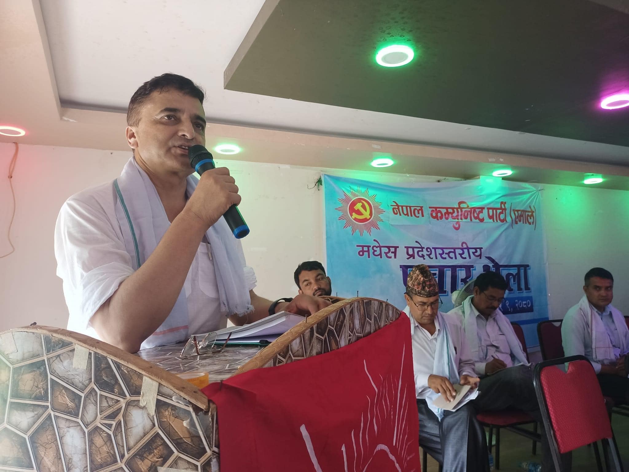 तराई–मधेसमा एमालेलाई मजबुत बनाउने अभियानमा योगेशको मधेस यात्रा