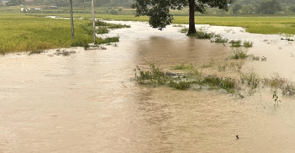 मलेसियाको एक नदीमा आएकाे भेलले एकै परिवारका १० जना बगाए