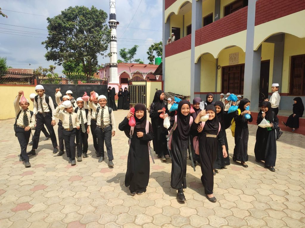पाल्पामा मुठ्ठीदानबाट मदरसा सञ्चालन