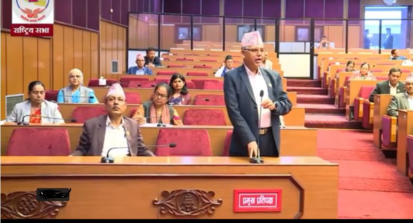 राष्ट्रियसभामा एमालेले माग्यो प्रधानमन्त्रीको राजीनामा