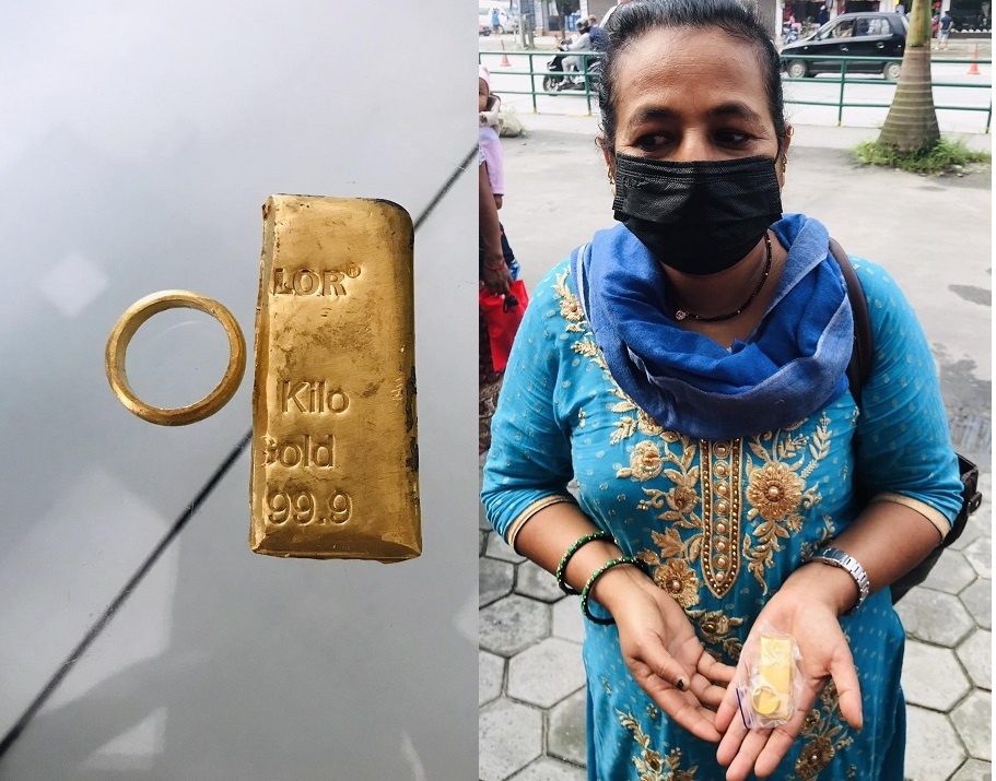पोखरामा २८ ताेला सुनसहित एक जना महिला पक्राउ