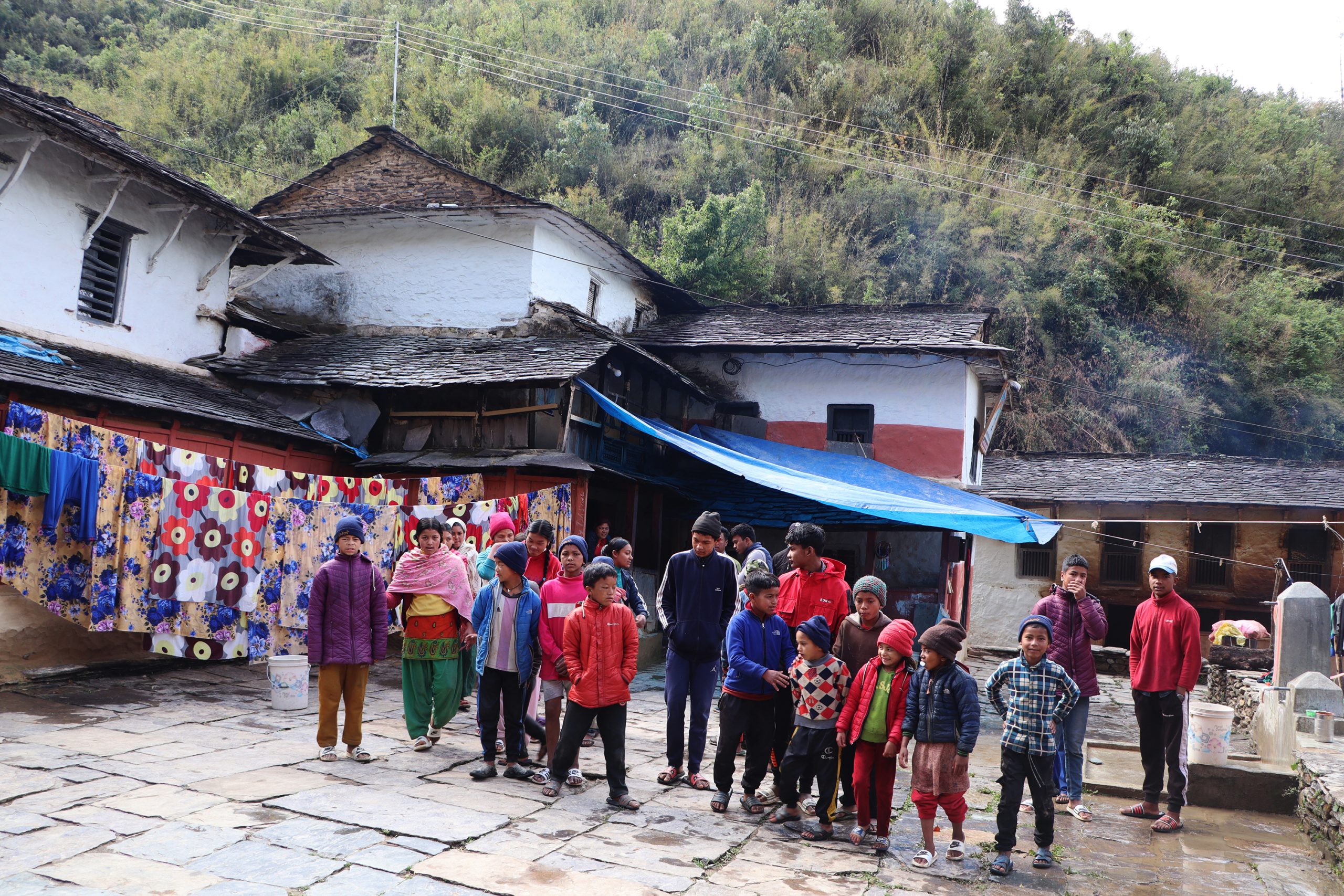 बागलुङकाे तमानखोला गाउँपालिकामा अभिभावकविहीन बालबालिकाका लागि बालगृह