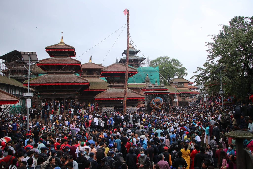 इन्द्रजात्रामा काठमाडाैंका विभिन्न स्थानमा सवारी आवागमन निषेध