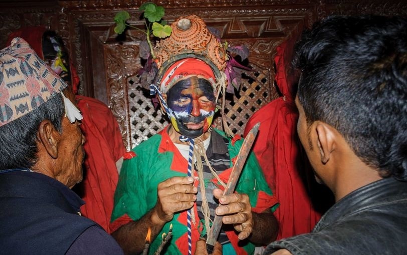 भक्तपुरमा ऐतिहासिक मुपात्र जात्रा सुरु