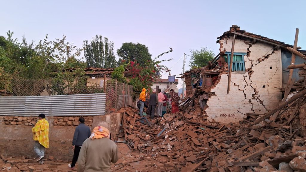 जाजरकोटमा फेरी ५.८ रेक्टर स्केलको परकम्प