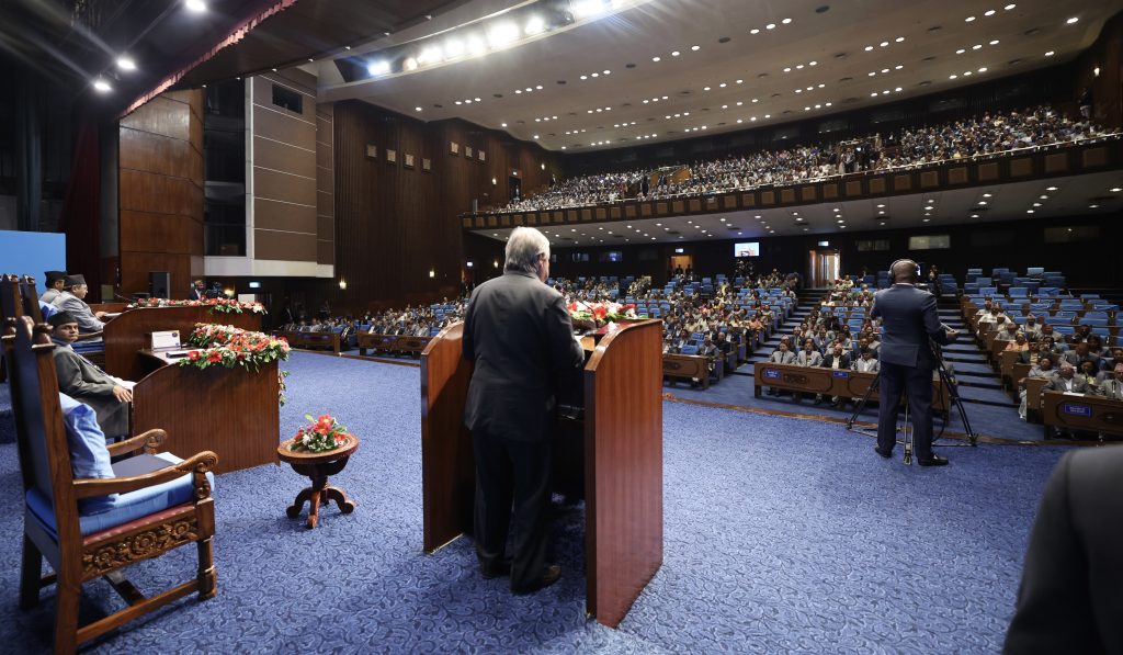 महासचिवको सम्बोधनबाट सकारात्मक सन्देश प्रवाह भएको नेताहरूको ठहर