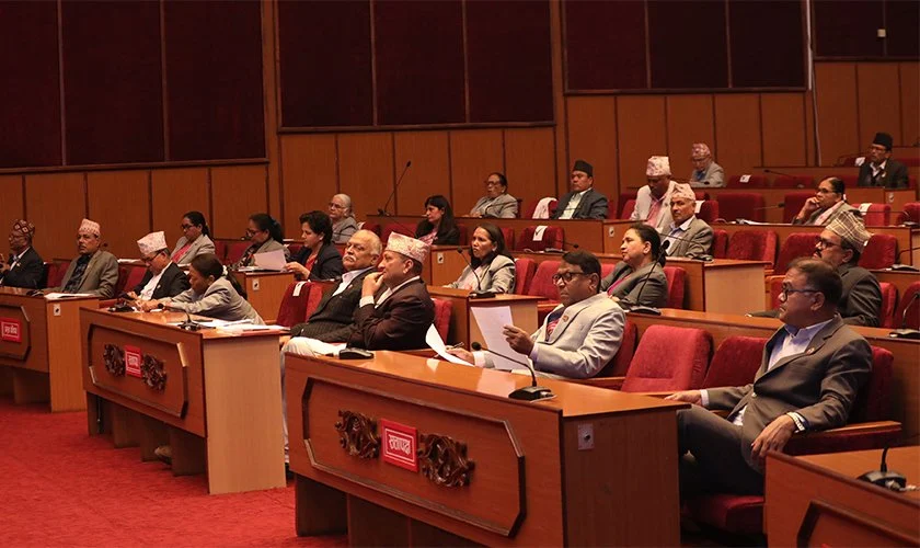 राष्ट्रियसभाका अध्यक्षसहित एक तिहाइ सांसद बिदा हुँदै, निर्वाचन माघमा