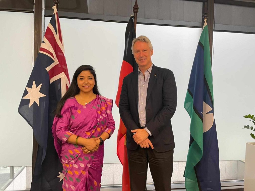 अष्ट्रेलियाबाट फर्किनु भएकी उमपेयर डंगोलको भ्रमण उपलब्धिः भाषा र संस्कृति प्रर्वद्धनमा सकारात्मक पहल