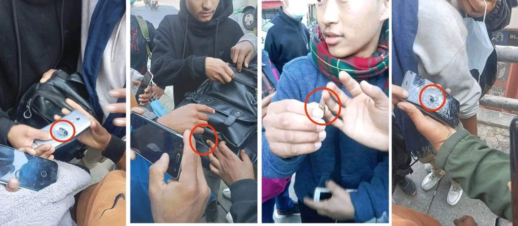 बालकुमारी घटना : मोबाइलमा गाेली लागेर जोगियो एक विद्यार्थी