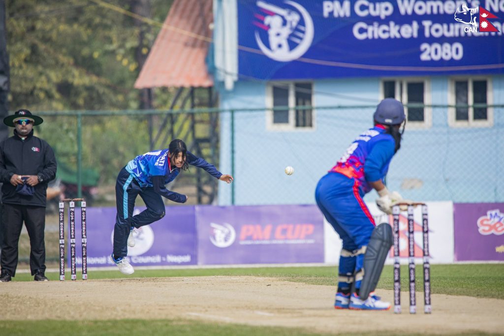 प्रधानमन्त्री कप महिला क्रिकेट : कोशी प्रदेशलाई ८८ रनको लक्ष्य