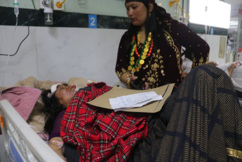 काठमाडाैंकाे टुँडिखेलमा माघी मनाउन जाँदा भएकाे भागदौडमा घाइते हुनेको सङ्ख्या १६ पुग्यो