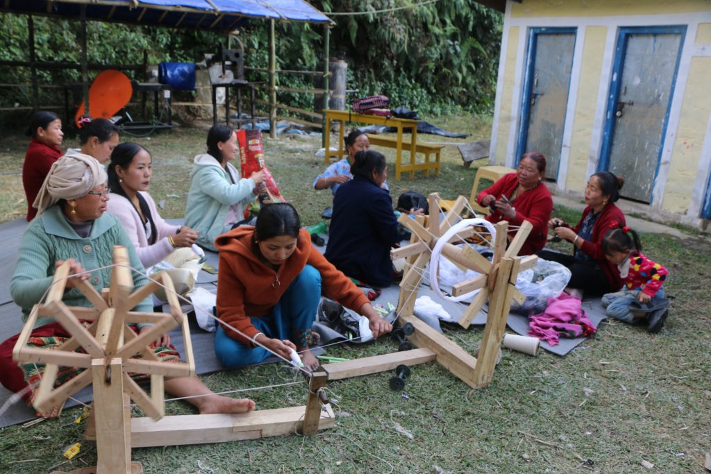 ताप्लेजुङका महिला विभिन्न तालिममा सहभागी भएर अत्मानिर्भर बन्दै