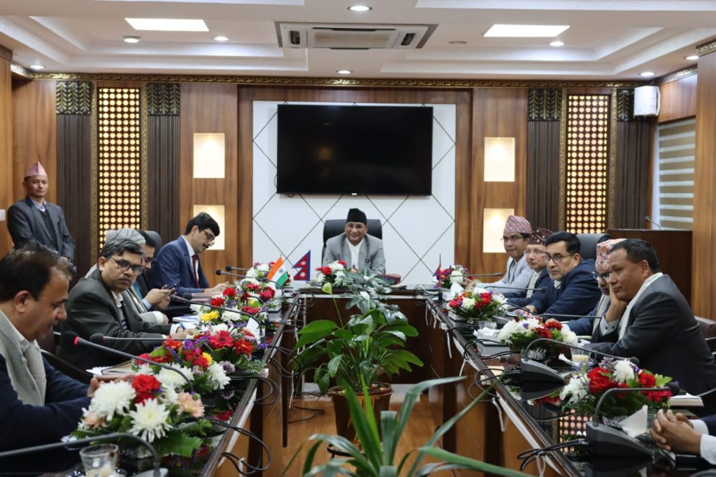 नेपाल र भारतबीच बिजुली निर्यातसम्बन्धी दीर्घकालीन सहमतिपत्रमा हस्ताक्षर