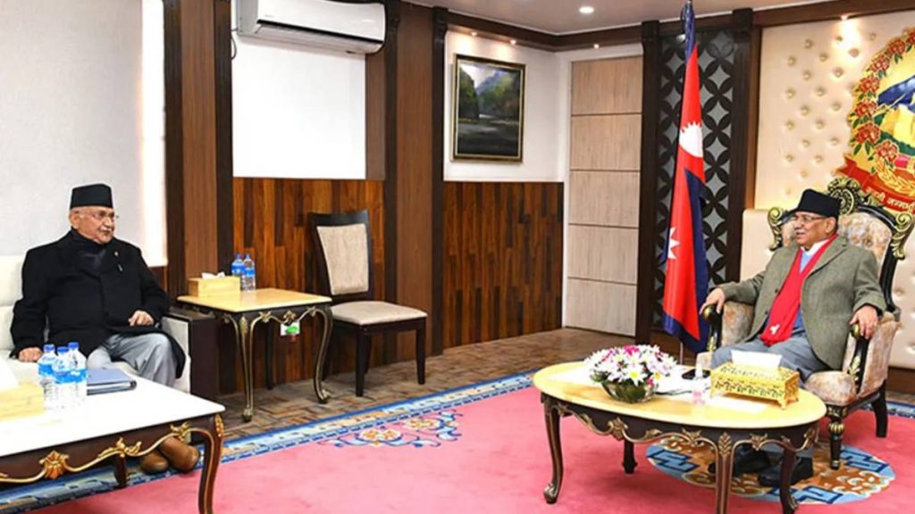 शान्ति प्रक्रियाका बाँकी काम टुंग्याउनेबारे छलफल भयो : अध्यक्ष ओली