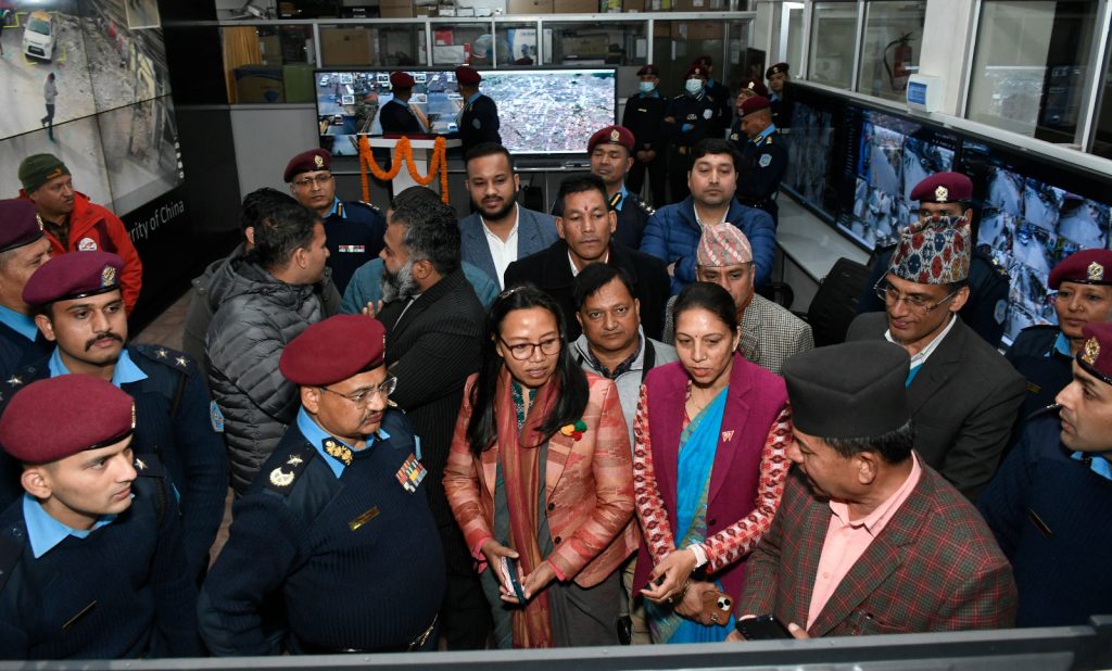 बूढानीलकण्ठ क्षेत्रमा पनि उपत्यका प्रहरीले प्रत्यक्ष सिसी क्यामराबाट निगरानी गर्ने