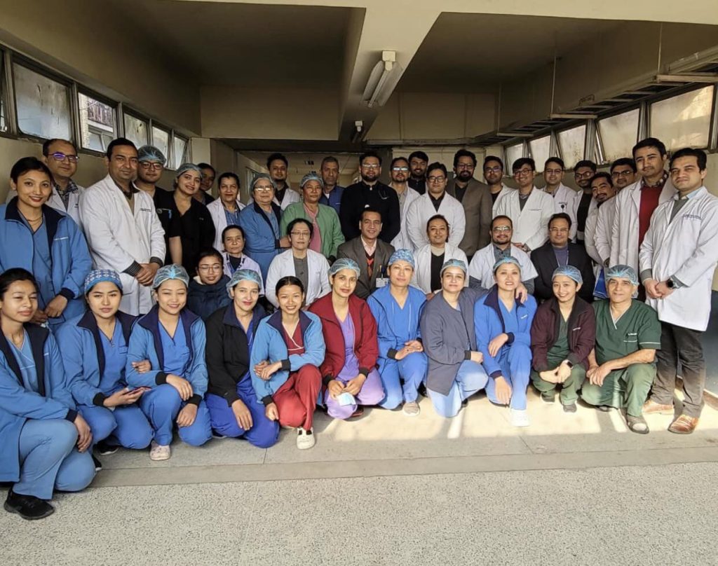पहिलो पटक नेपाली चिकित्सकबाटै त्रिवि शिक्षण अस्पतालमा कलेजो प्रत्यारोपण