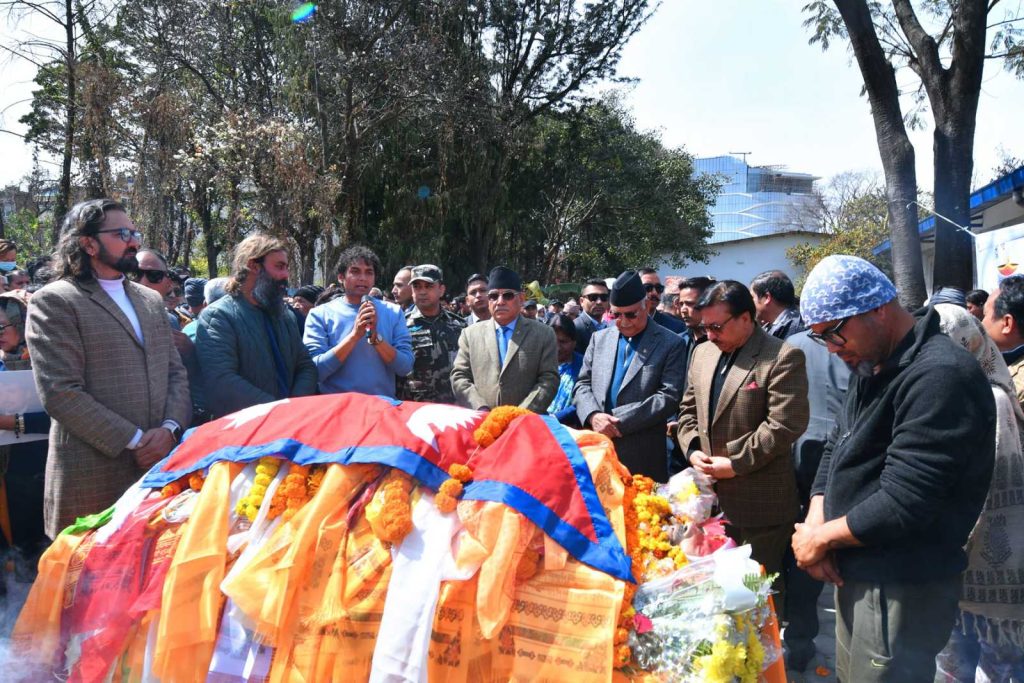 भजन शिरोमणि आचार्यको भावपूर्ण बिदाइ (तस्बिरहरू)