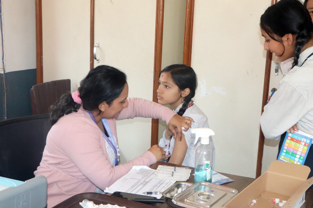 ५४ लाख बालबालिकाले दादुरा–रुबेलाविरुद्ध खोप लगाए