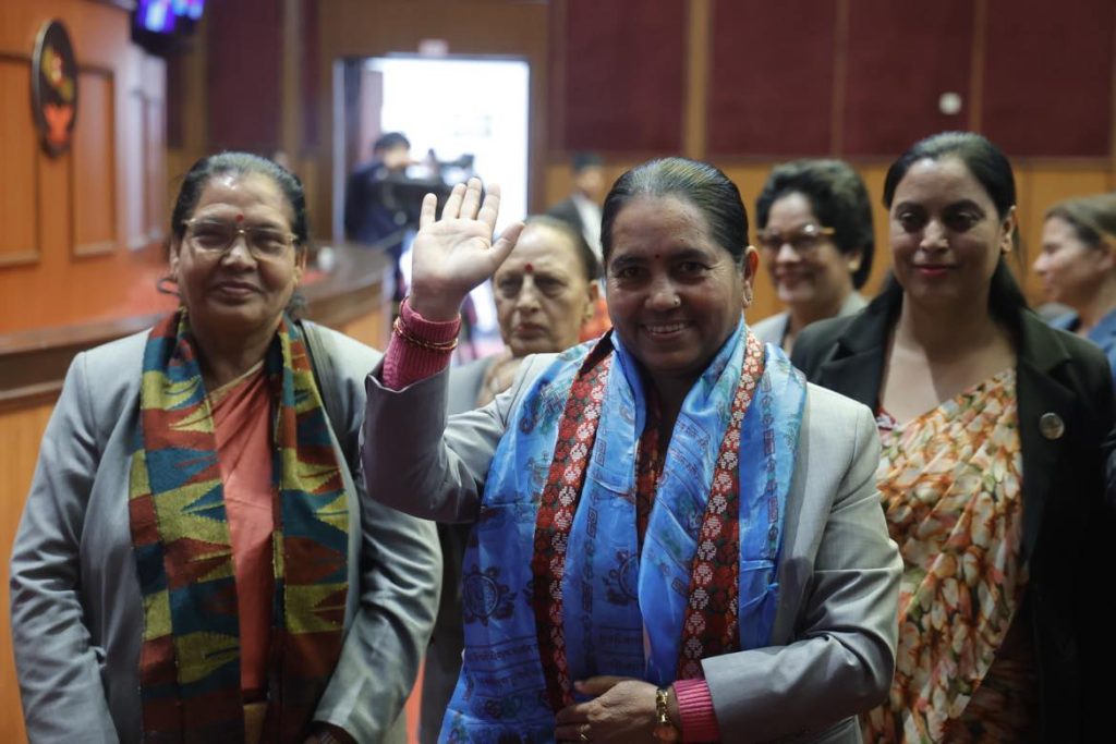 राष्ट्रियसभाको उपाध्यक्षमा एमालेकी विमला घिमिरे विजयी