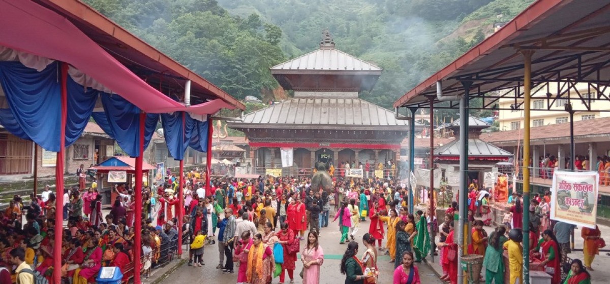 डोलेश्वर महादेव मन्दिरमा श्रावणी मेलाको तयारी पूरा: ३ लाख भक्तजनहरूले दर्शन गर्ने अनुमान