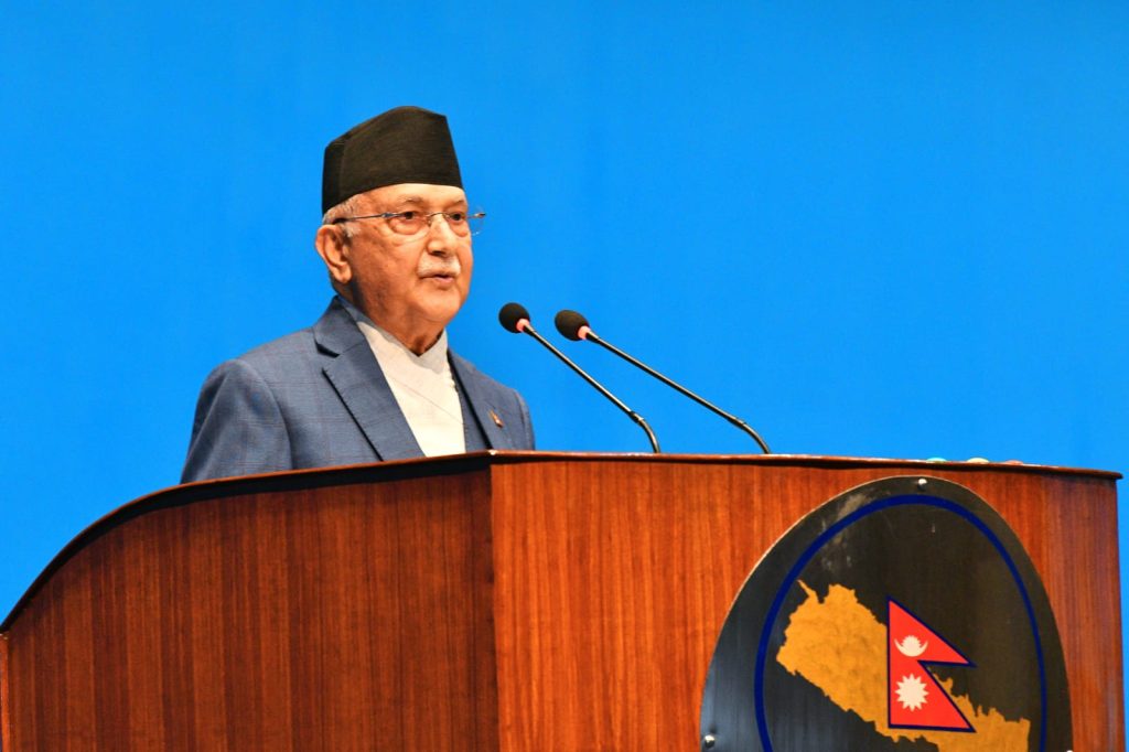 सीमासम्बन्धी विषयलाई कूटनीतिक संयन्त्रमार्फत् समाधान गरिन्छ : प्रधानमन्त्री ओली