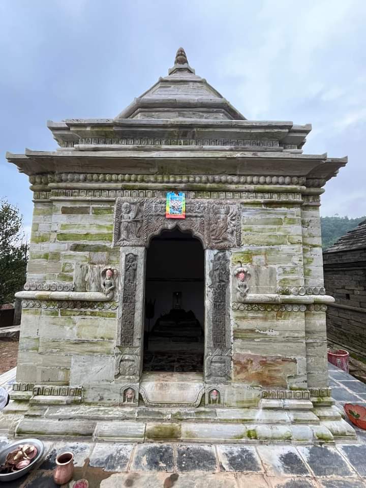 स्याङ्जाकाे साढे तीन सय वर्ष पुरानो मन्दिरको जीर्णोद्धार