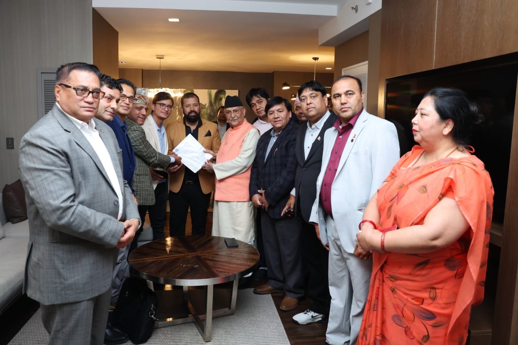 प्रधानमन्त्री ओलीले गरे क्यालिफोर्नियामा नेपाली महावाणिज्यदूतावास खोल्ने प्रतिबद्धता