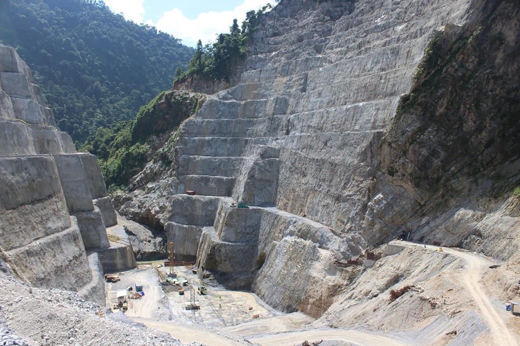 एक सय ४० मेगावाट क्षमताको तनहुँ जलविद्युत् आयोजनाको आधा काम सकियो