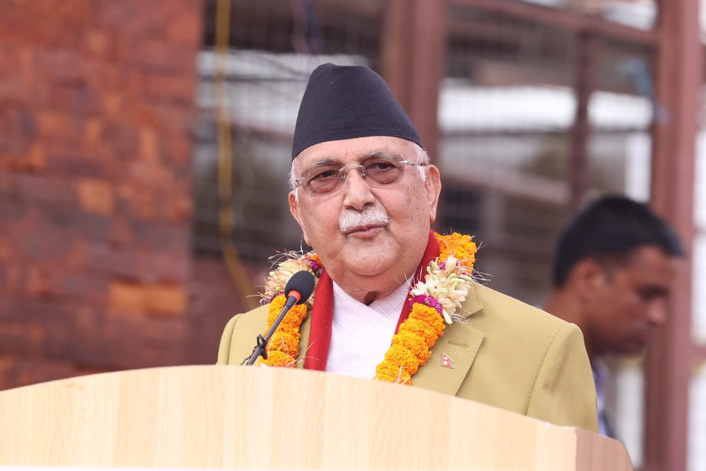 कुनै पनि धर्मका नाममा राजनीति हुनु हुँदैन : प्रधानमन्त्री ओली