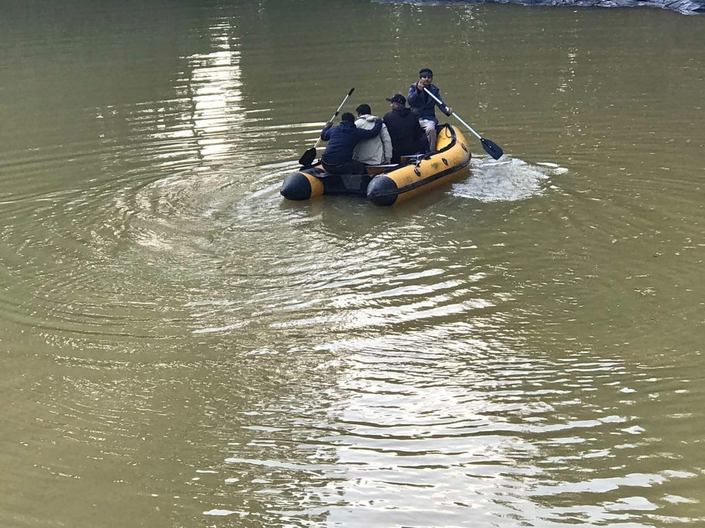 आँधीमूलको कृत्रिम तालमा डुङ्गा शयर गर्न पाइने
