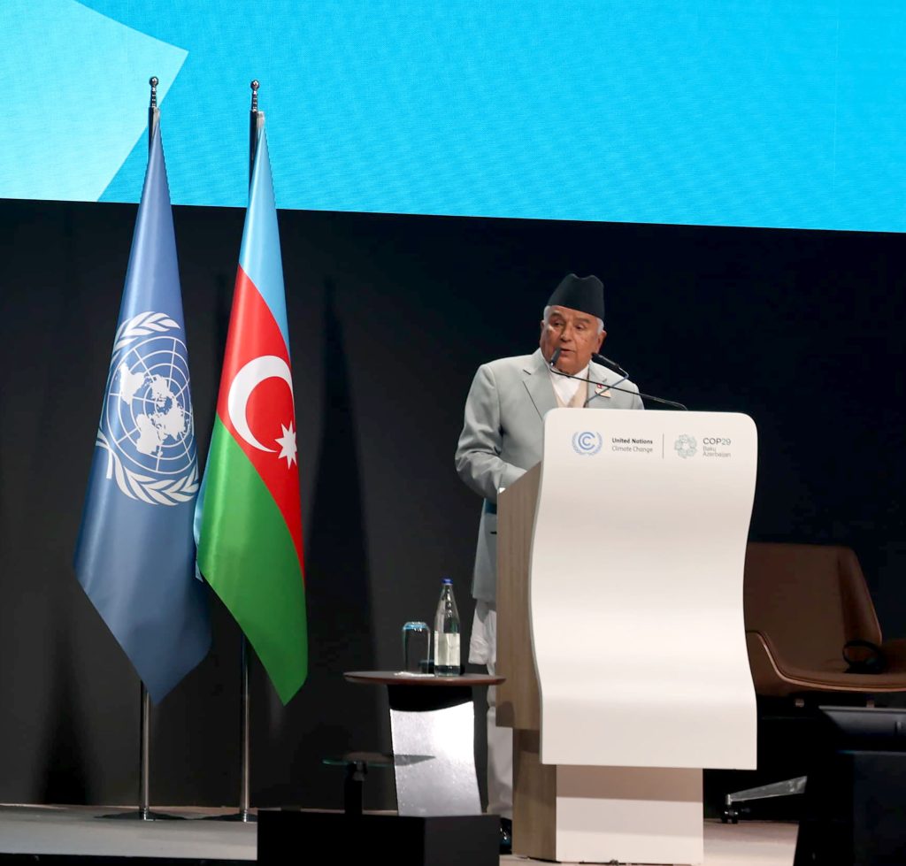 हिमालको सुरक्षा भनेको पृथ्वीको सुरक्षा हो भन्ने नबिर्सौं : राष्ट्रपति पौडेल (सम्बोधनको पूर्णपाठ)