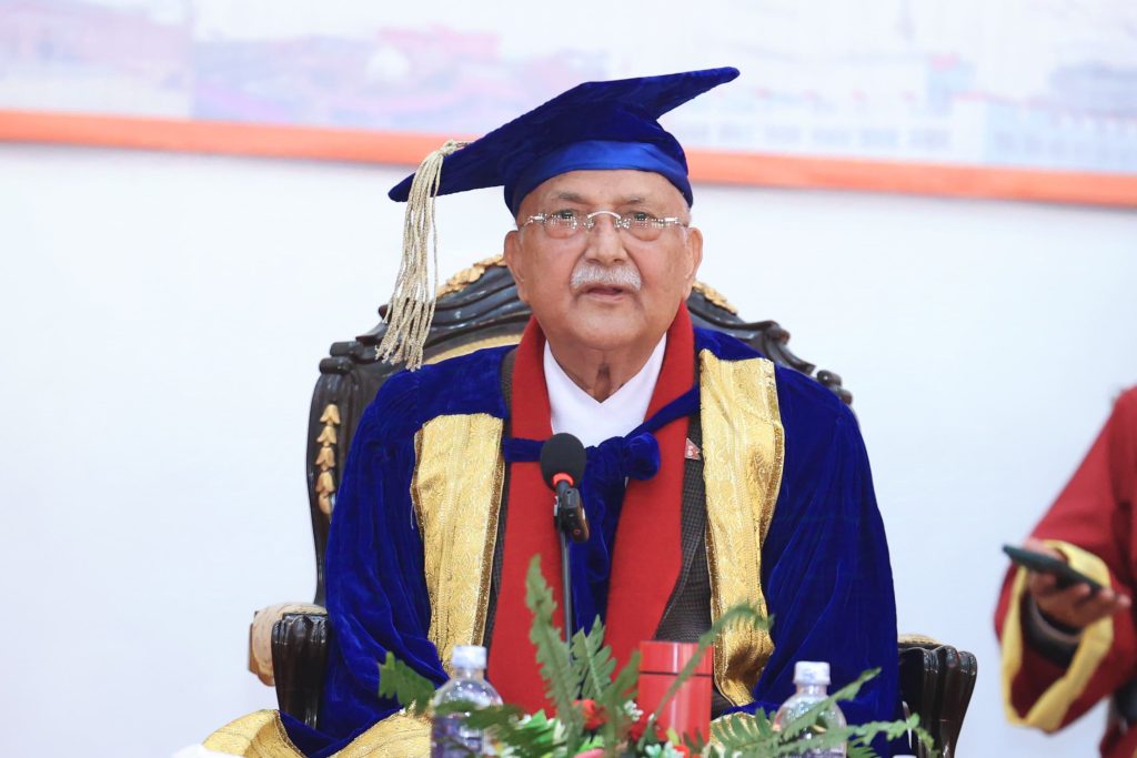 बुद्धका सन्देशको अर्काे रुप नै आफूहरुले अघि सारेको ‘समृद्ध नेपाल, सुखी नेपाली’ हाे : प्रधानमन्त्री ओली