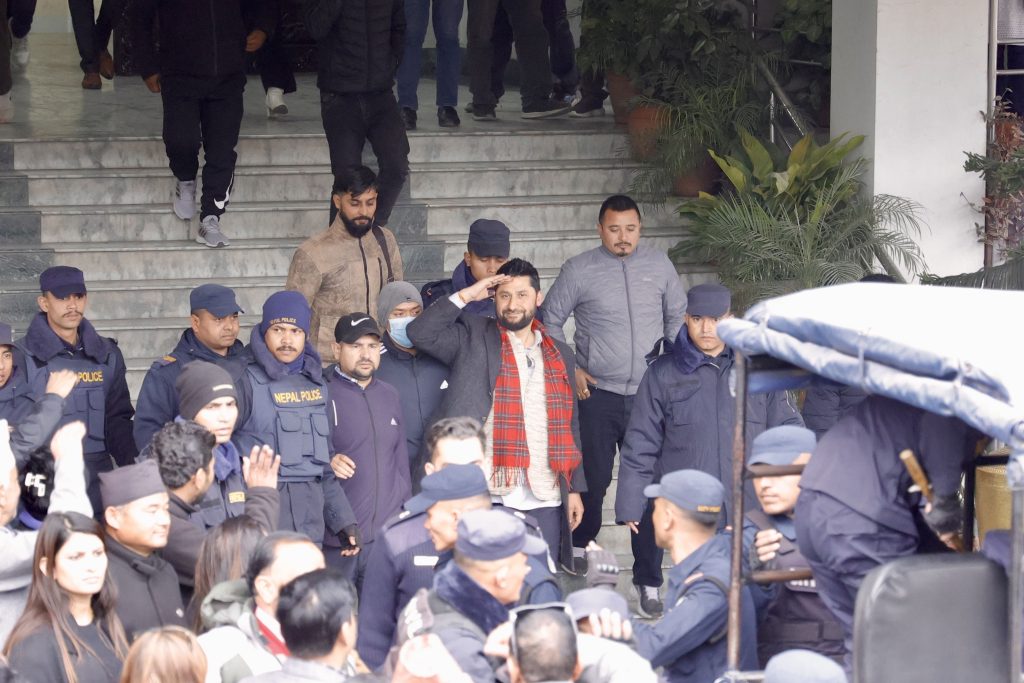 रविलाई हिरासत पठाइयाे