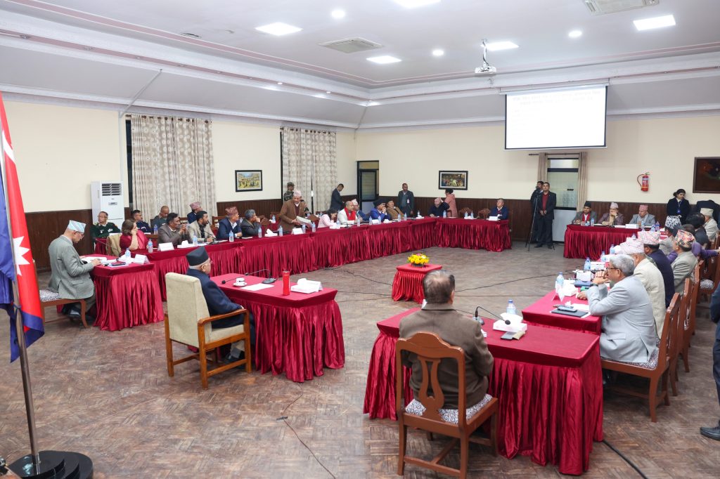 विपद् जोखिम न्यूनीकरणकाे राष्ट्रिय परिषद्को बैठकमा पुनः निर्माणका लागि ठोस योजना ल्याउन निर्देशन