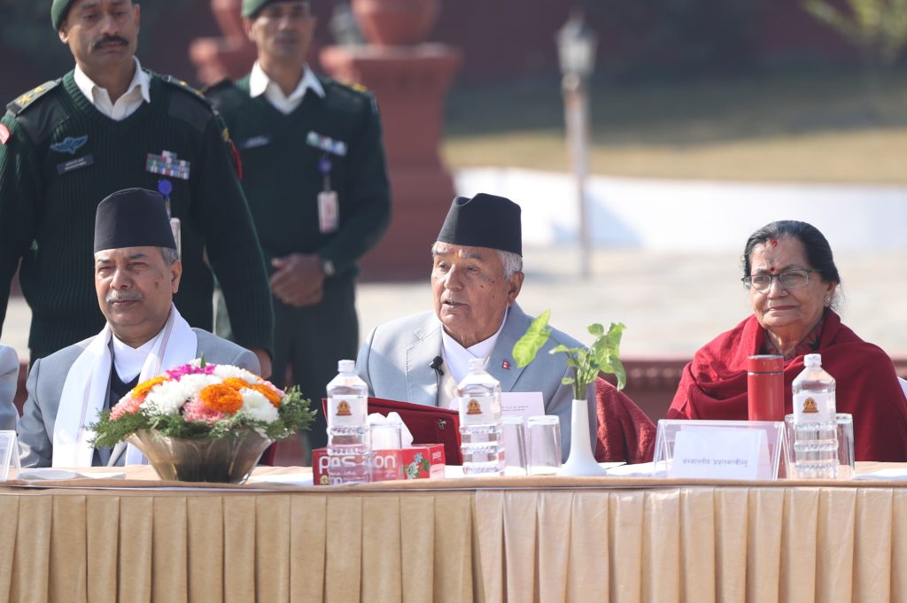 सुशासन, विकास र शान्ति नेपालीको अभीष्ट हो : राष्ट्रपति