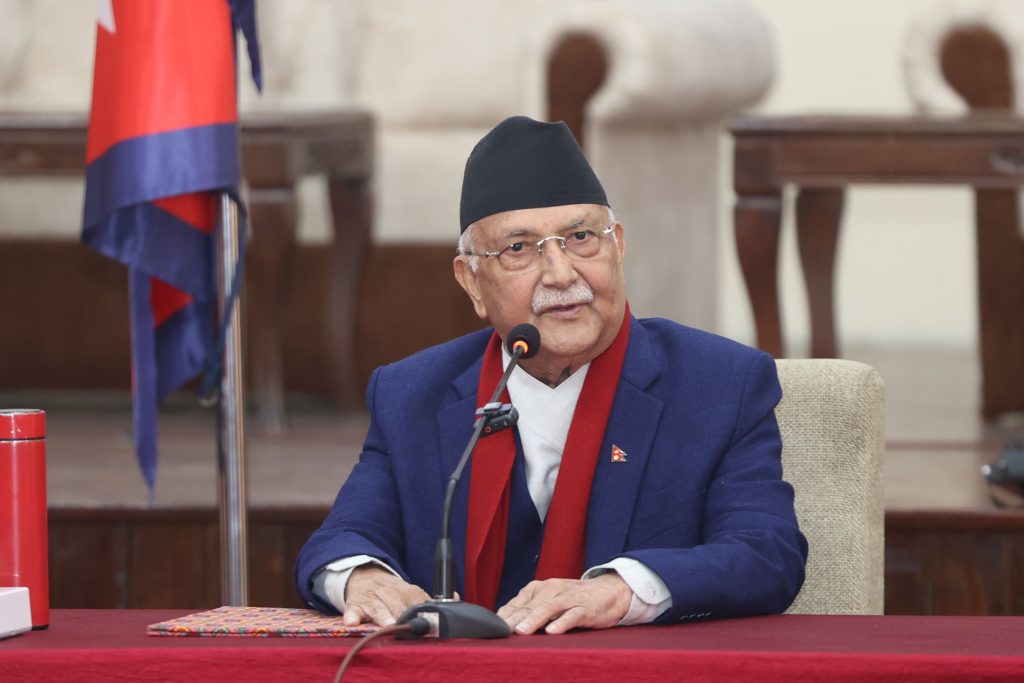 अर्थतन्त्रलाई सबल बनाउन सरकारले ध्यान दिएको छ : प्रधानमन्त्री ओली