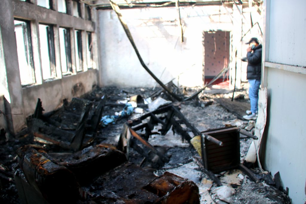 खानेपानी मन्त्रालयमा आगलागी, ५० लाख बराबरको क्षति