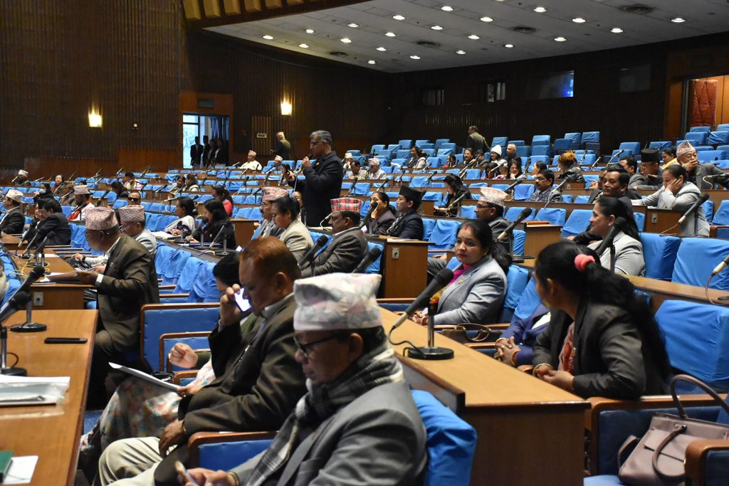 अख्तियार दुरूपयोग अनुसन्धान आयोगको चौतीसौँ वार्षिक प्रतिवेदन प्रतिनिधिसभामा पेस