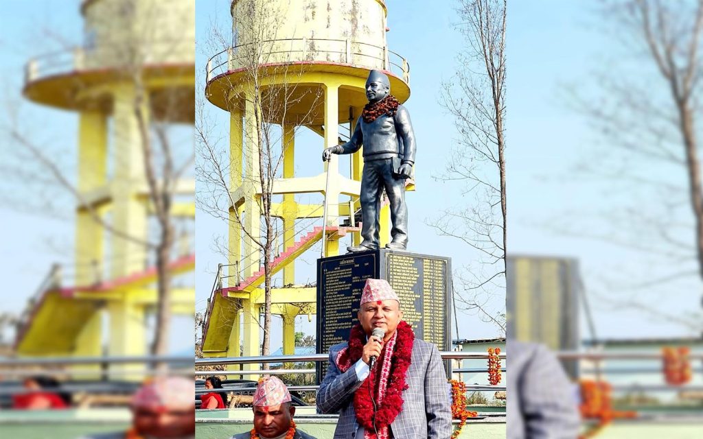 देउखुरी पुगेर महासचिव पोखरेलले भने, देशका लागि योगदान दिनेलाई सबैले सम्मान गर्नुपर्छ
