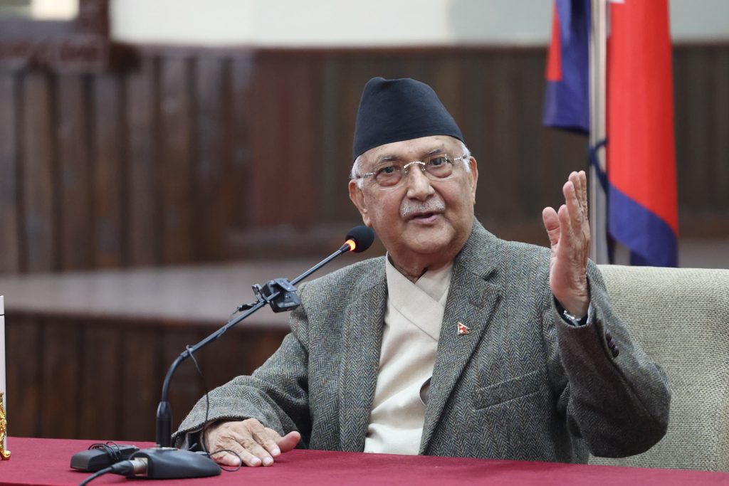 देश विकासको गतिमा अगाडि बढेको छ : प्रधानमन्त्री ओली