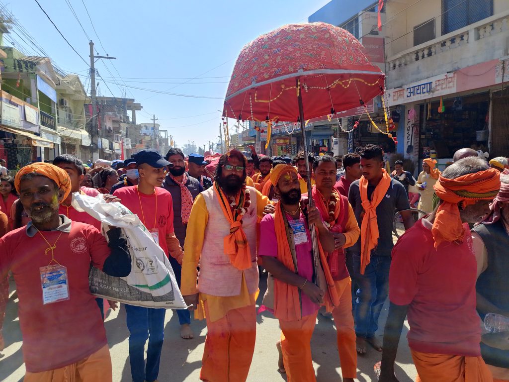 अठारौँ शताब्दीदेखिको परम्परा जोगाउँदै माध्यमिकी परिक्रमा यात्रा जारी