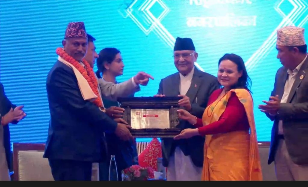 सिद्धार्थनगर देशकै उत्कृष्ट पालिका घोषित, प्रधानमन्त्रीद्वारा पुरस्कृत