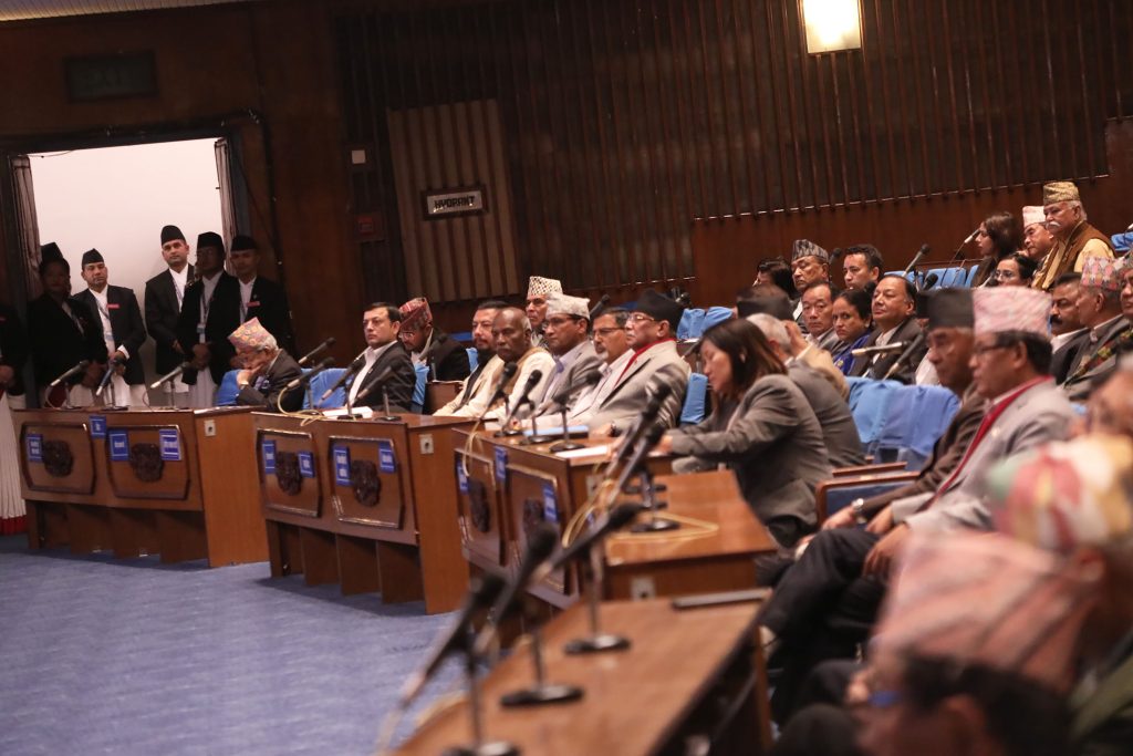 राप्रपा सांसद राणा पक्राउको सूचना सदनलाई जानकारी