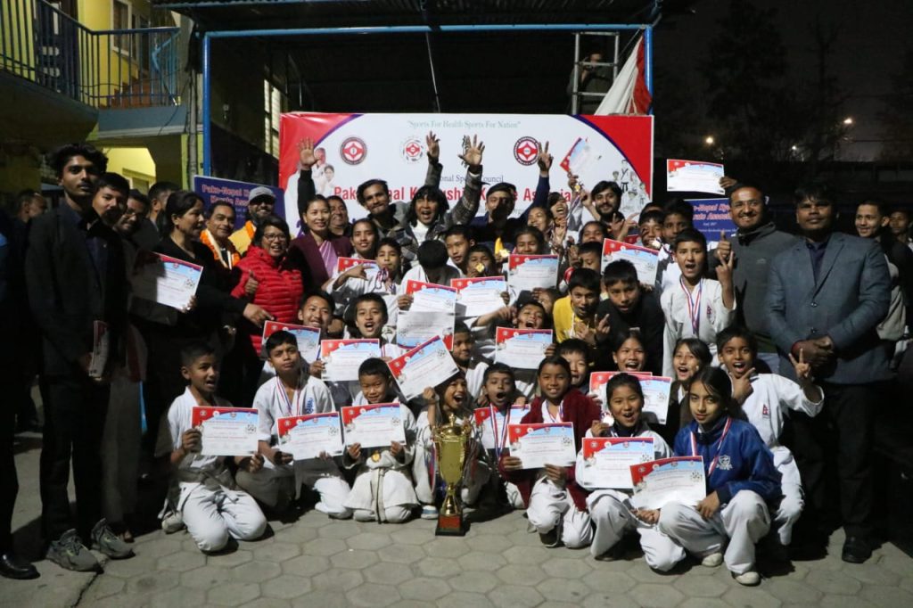 दोस्रो राष्ट्रिय जुनियर फुल–कन्ट्याक्ट कराँते च्याम्पियनसिपमा वाग्मती प्रदेश च्याम्पियन
