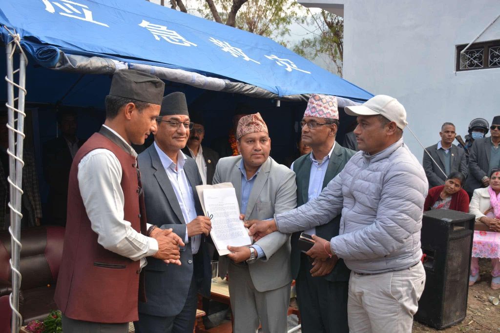 भूकम्प पुनर्निर्माण तथा पुनर्स्थापना आयोजना कार्यान्वयन कार्यालय स्थापना