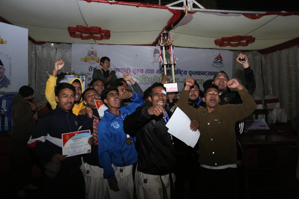 राष्ट्रिय फुल कन्ट्याक्टमा रुपक र मन्जुलाई स्वर्ण