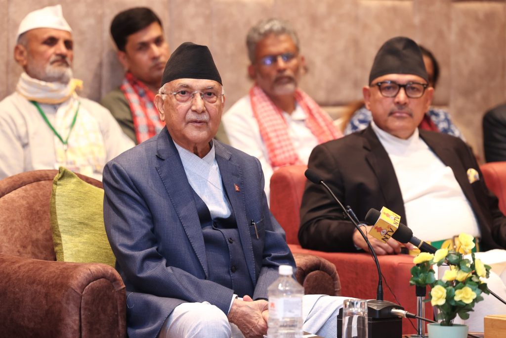 कृषि आधुनिकीकरणबाट खाद्यान्न आयात रोक्न सकिन्छ :  प्रधानमन्त्री ओली