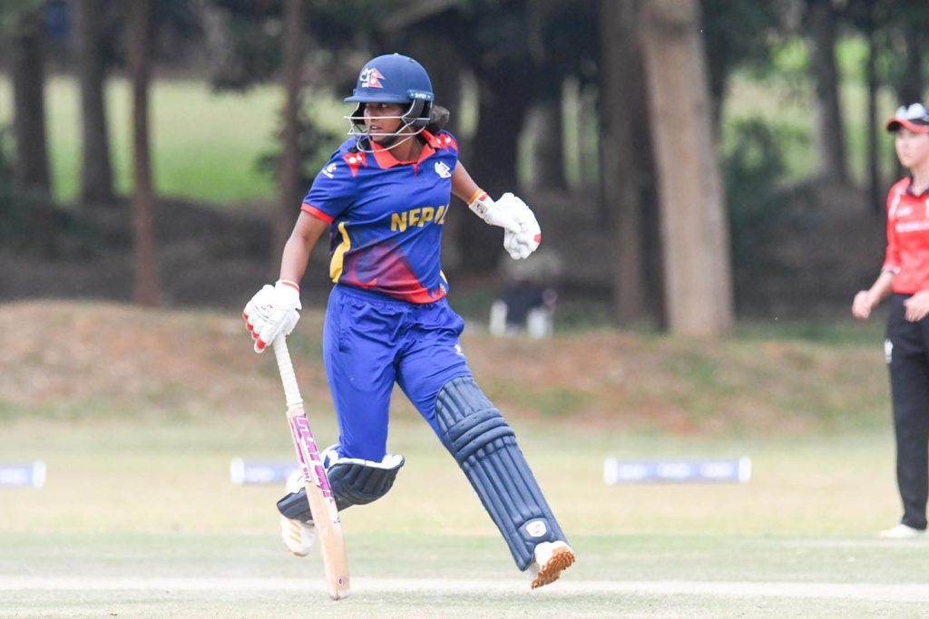 महिला टि२०आई शृङ्खलामा नेपालको दोस्रो हार