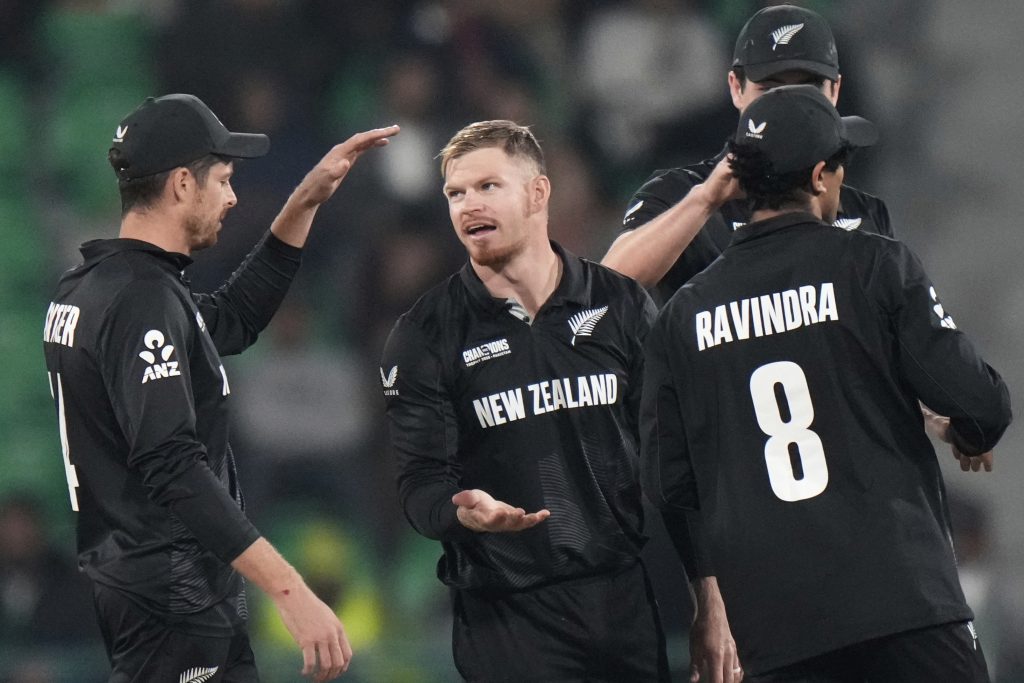 न्युजिल्यान्ड च्याम्पियन्स ट्रफीको फाइनलमा