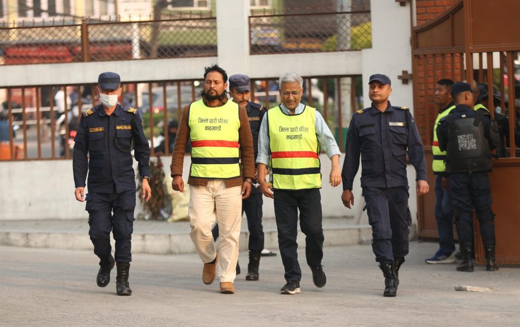 तीनकुने घटनामा धवल र रवीन्द्रसहित ११ जनालाई ५ दिन हिरासतमा राख्न अनुमति